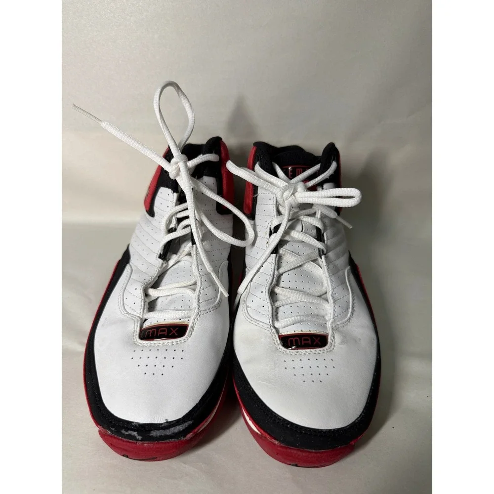 Nike Air Max Uptempo 2003 Basketball Sneakers Red Black White Mens Size 9 307513